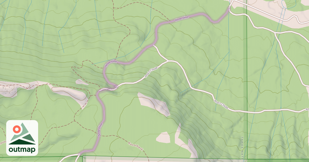 Map of Nose Dive