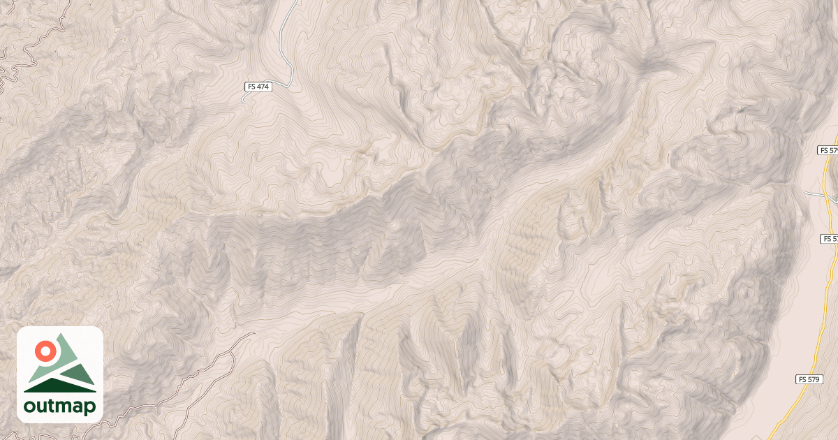 Map of Bull Creek