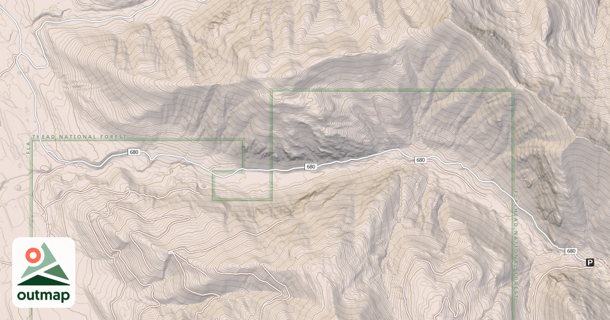 Map of SOUTH LOST