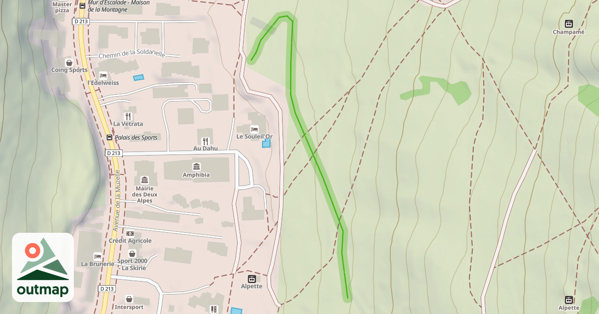 Map of Bosquet