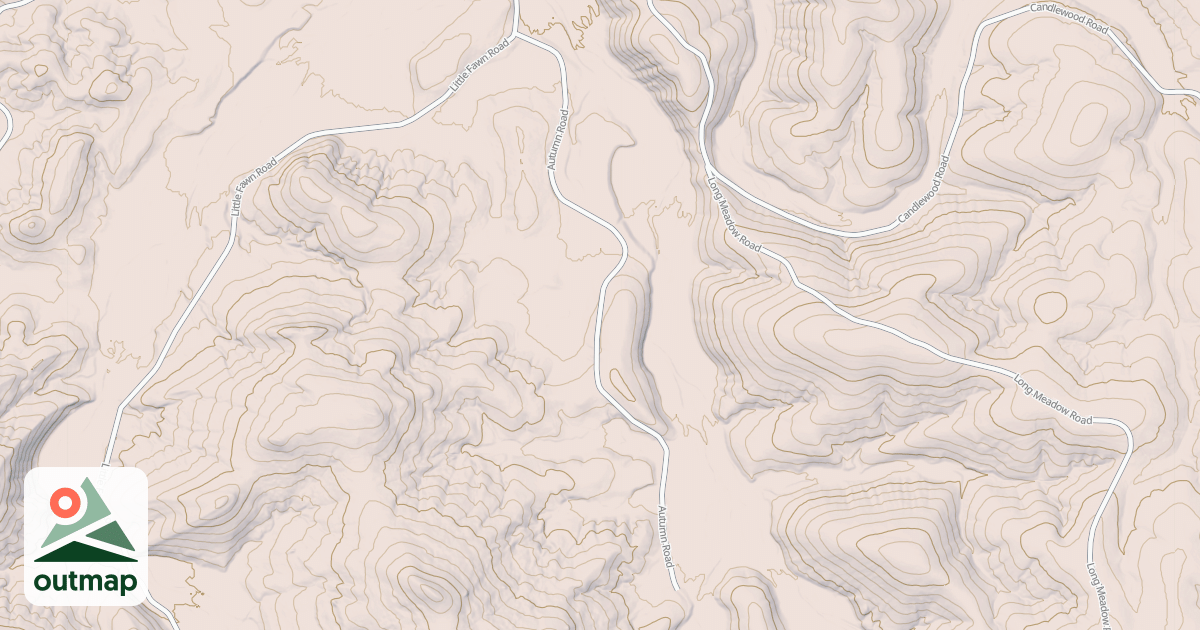 Map of SOUTH CEDAR