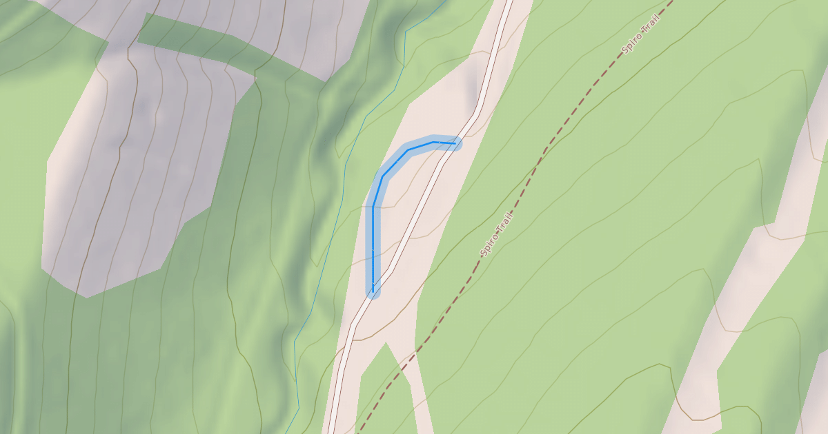 Map preview of Thaynes Canyon