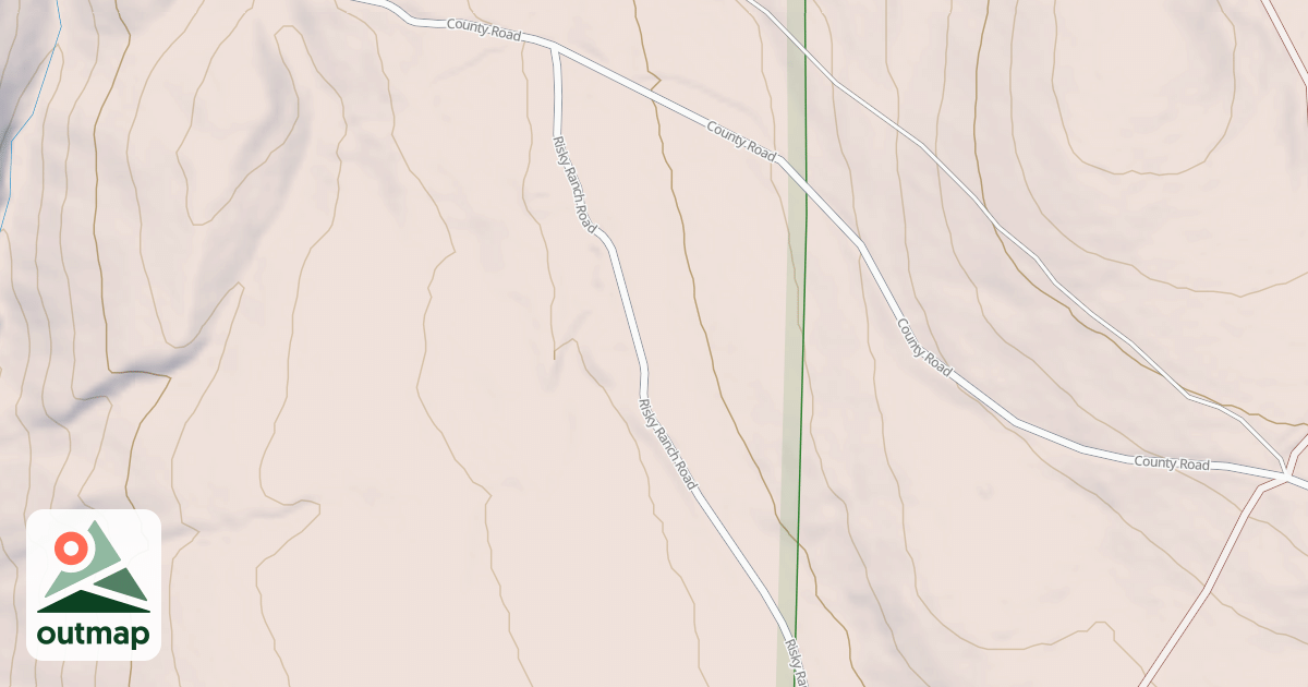 Map of Risky Ranch