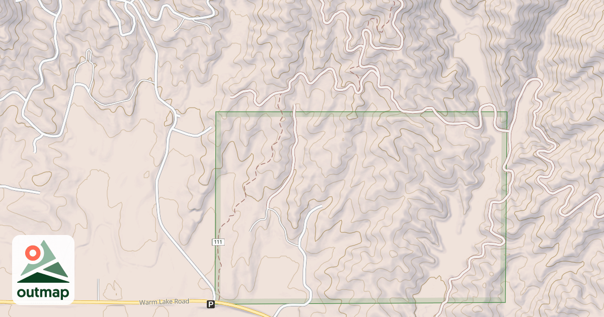 Map of EAGLE NEST