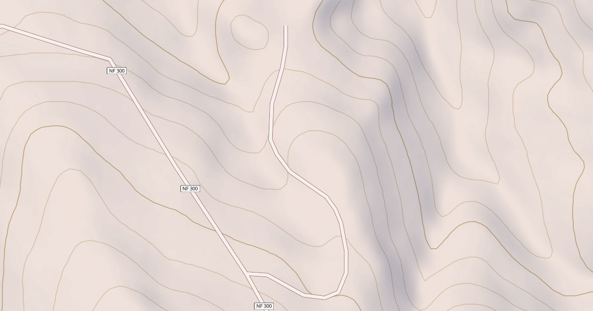 Map preview of USFS Motor Vehicle Use Map Roads {20744A88-6CE5-456A-ABC8-418F6E6E94CE}