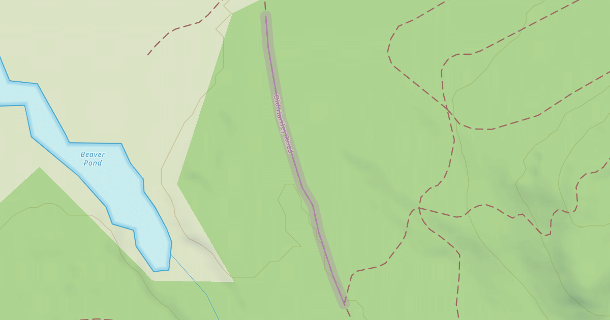Map preview of Old Hartley Road