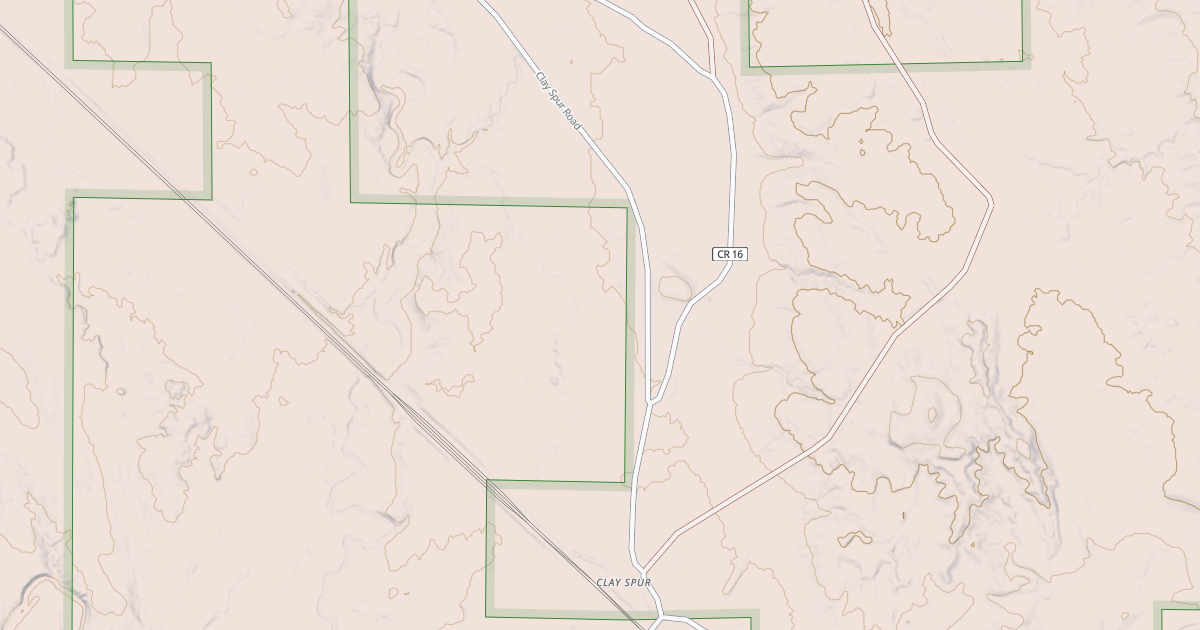 Map preview of CLAY SPUR