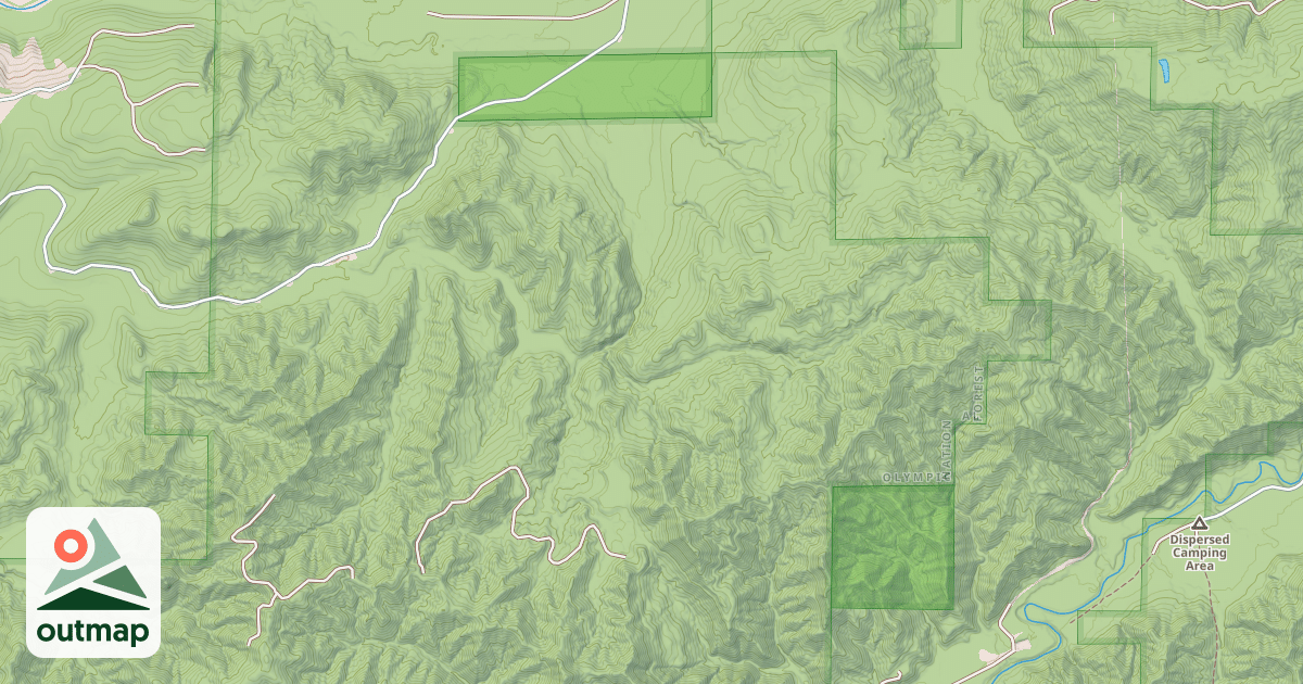 Map of USFS National Forest System Roads {F46BFCD4-2C4C-41CB-931A-5422EF3A8D62}
