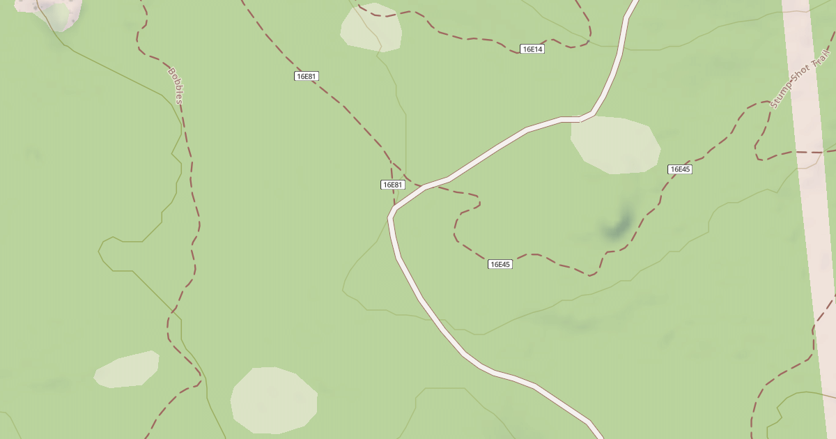 Map preview of BALD MTN