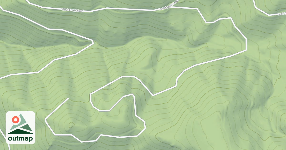 Map of (FDR) BUCK CREEK