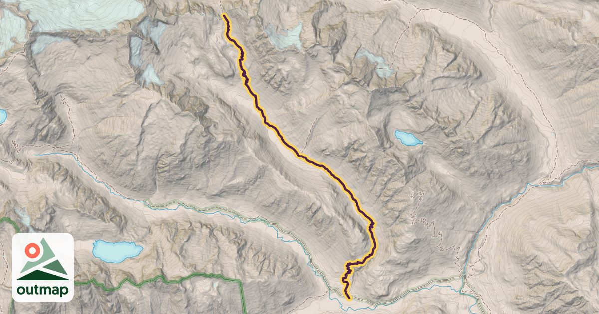 Map of Park Creek Trail