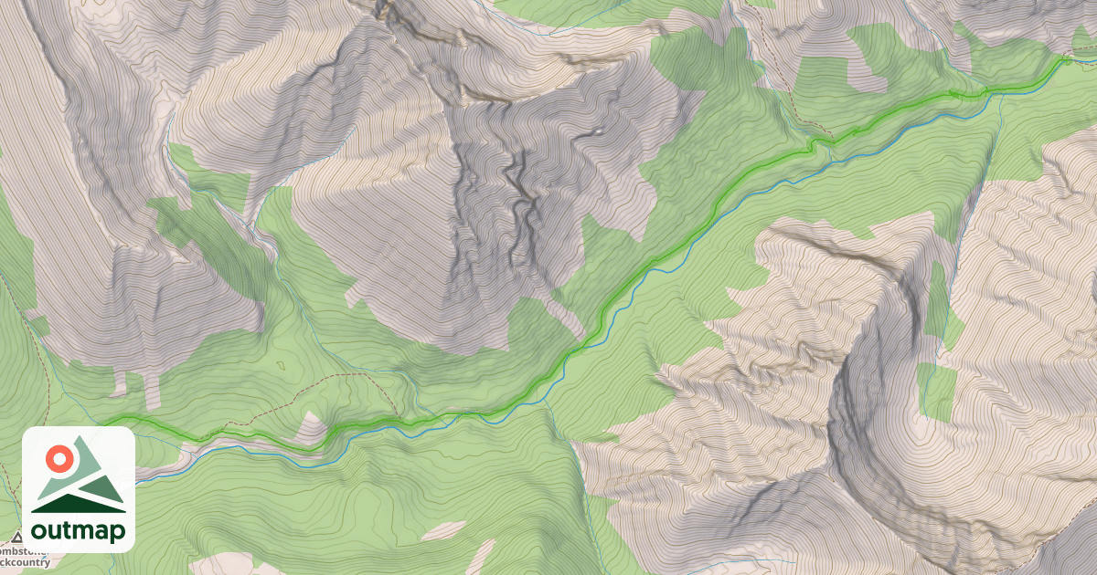 Map of Big Elbow