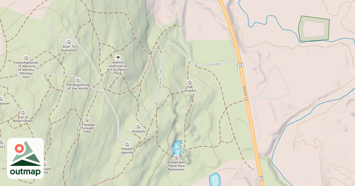 Map of USGS National Digital Trails f22df799-e722-4b92-8d38-615b022bdb5f