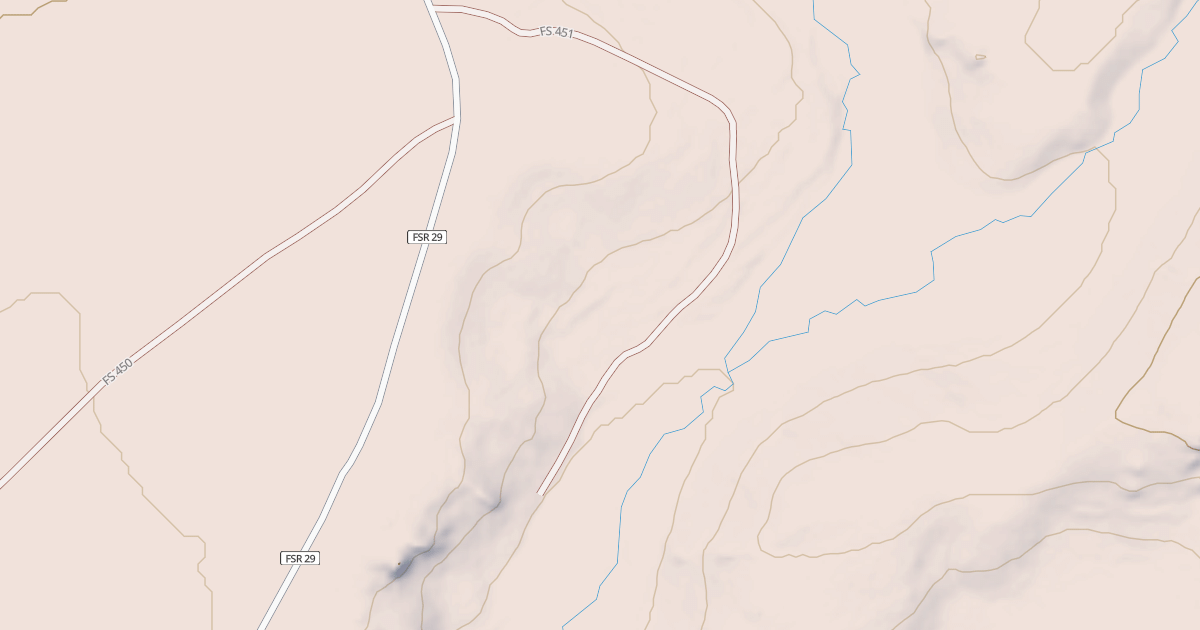 Map preview of POWDER ACCESS #1