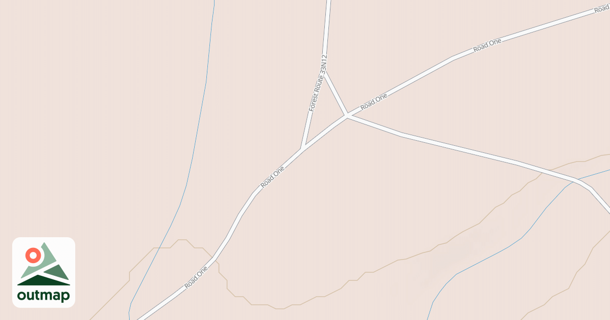 Map of CONE MTN