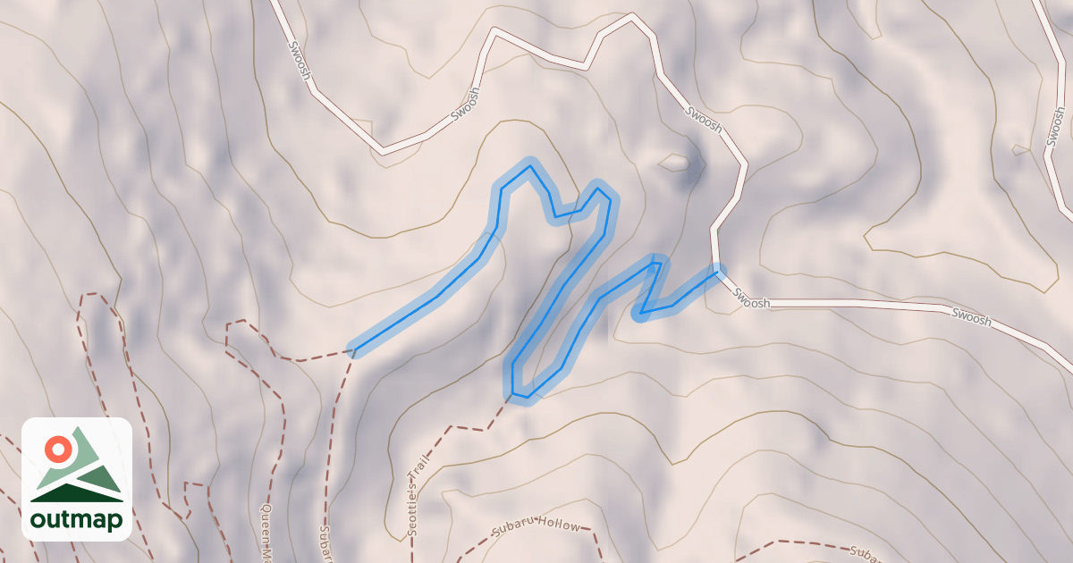 Map of Queen Mary's Revenge