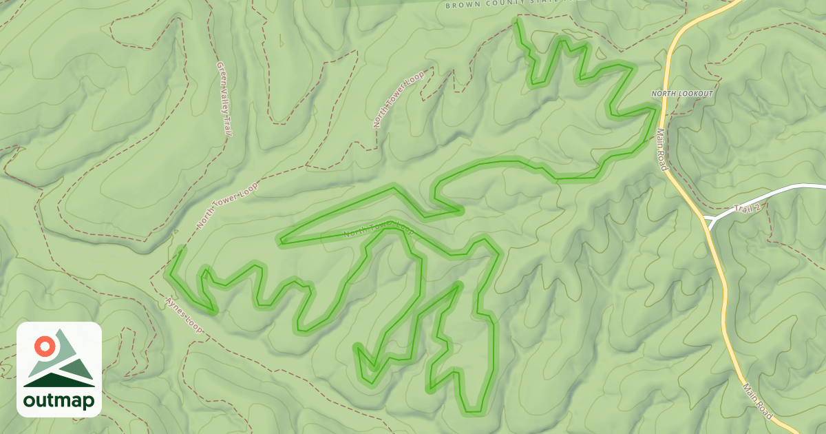 Map of North Tower