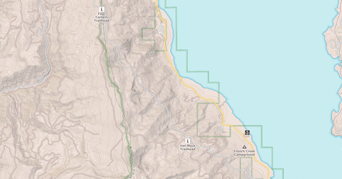 Map preview of CASCADE RES-ANDERSON CR.