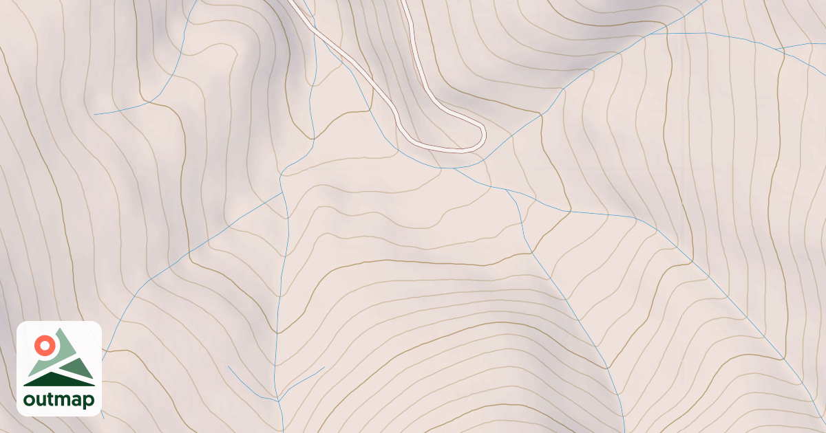 Map of BUCK MTN SPUR C