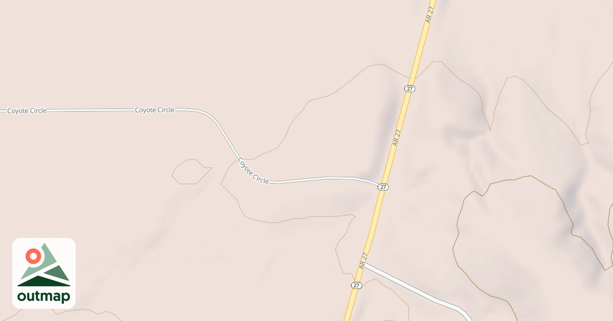 Map of POPE R.O.W.