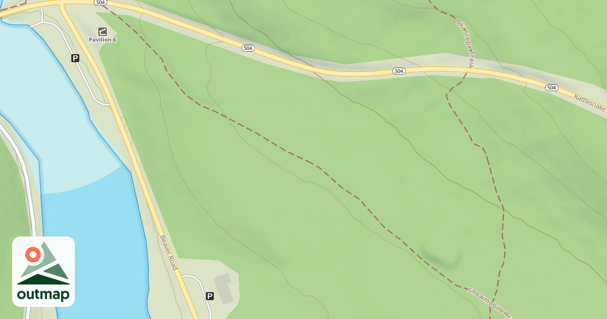 Map of Black Moshannon State Park Trails