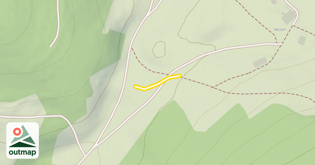 Map of Boucle de Trécout