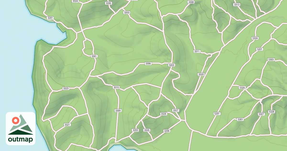 Map of USFS Motor Vehicle Use Map Trails 19806