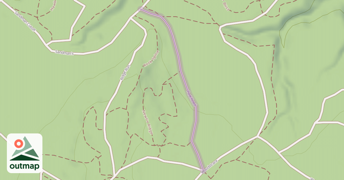 Map of Post Road