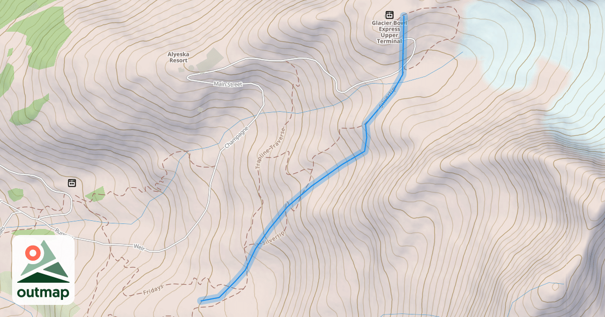 Map of Silvertip