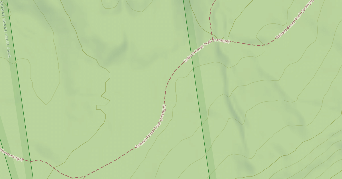 Map preview of Robert Frost Trail