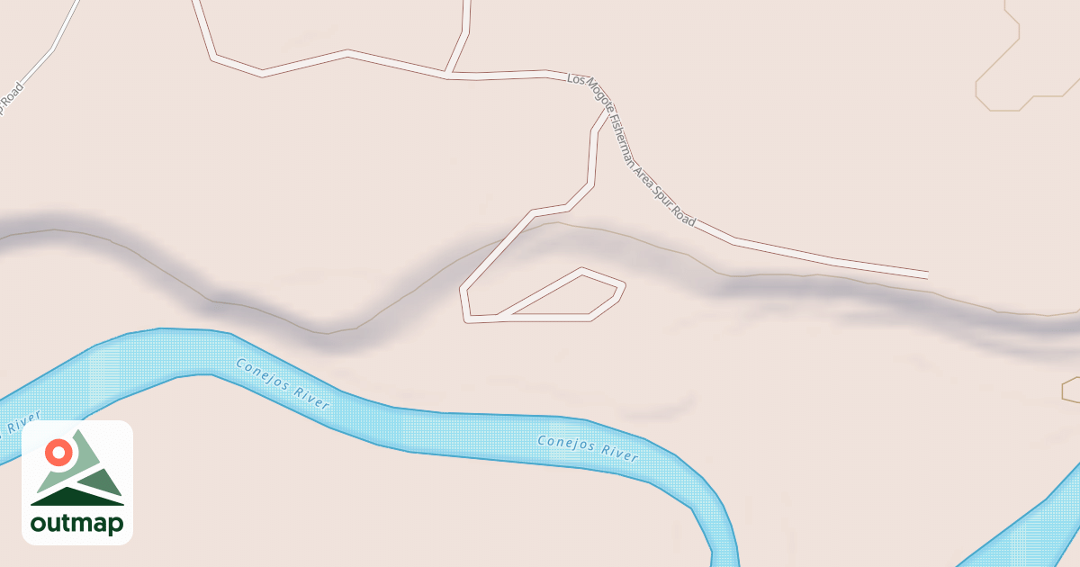 Map of LOS MOGOTE FISHERMAN AREA