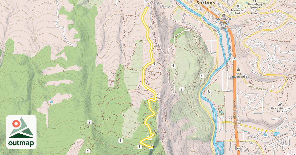 Map of Blackmer Drive