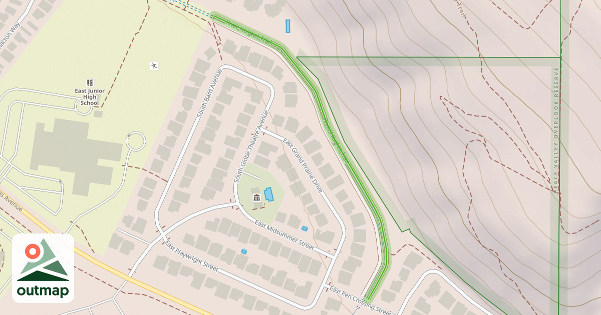 Map of River Heights Trail