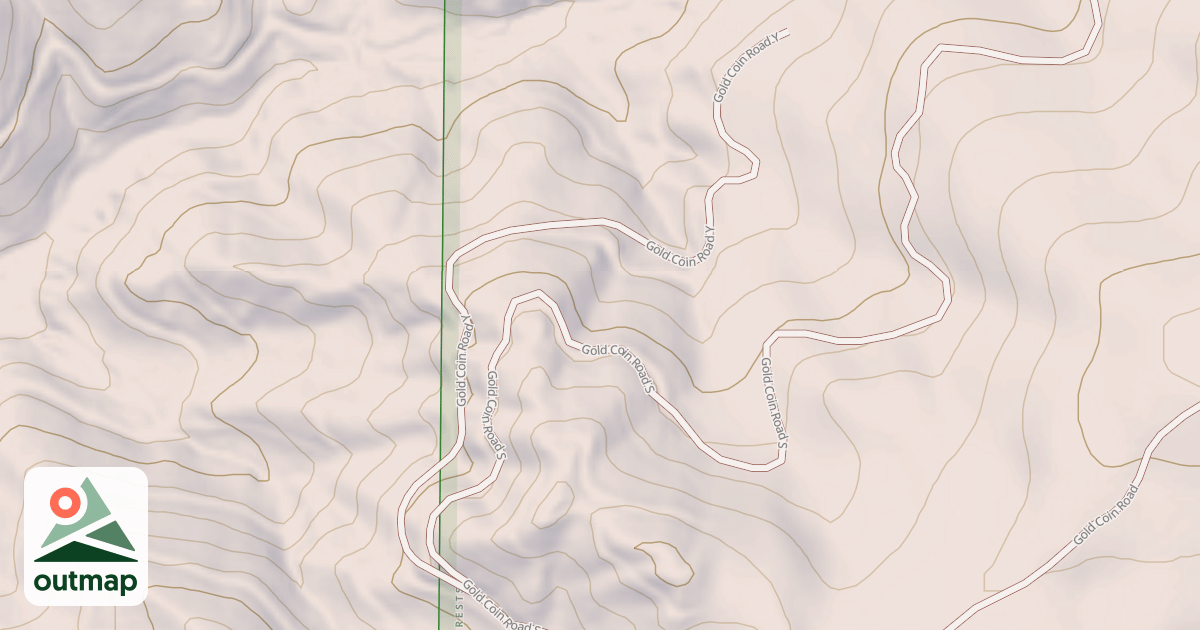 Map of GOLD COIN Y