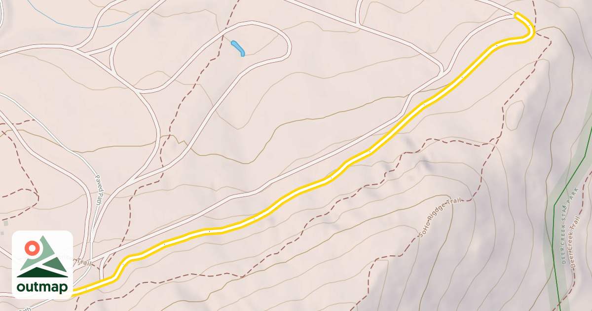 Map of Pony Express