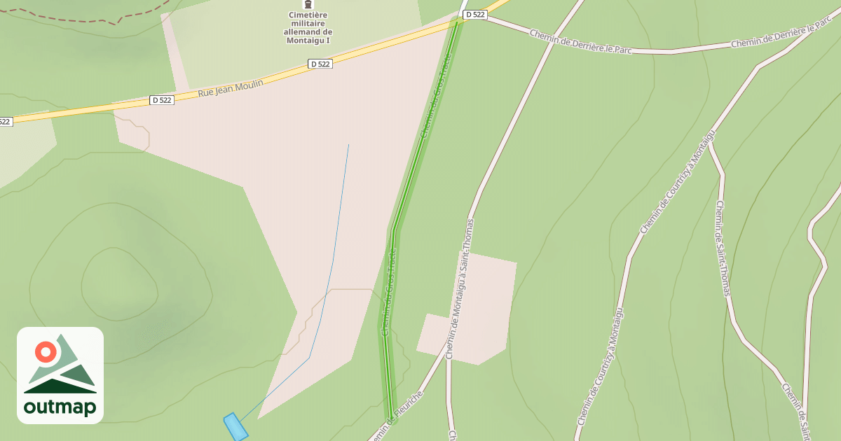Map of Chemin du Gros Tracte