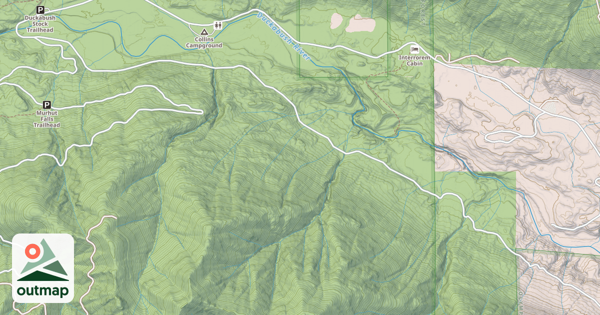Map of DUCKABUSH COLLINS CG