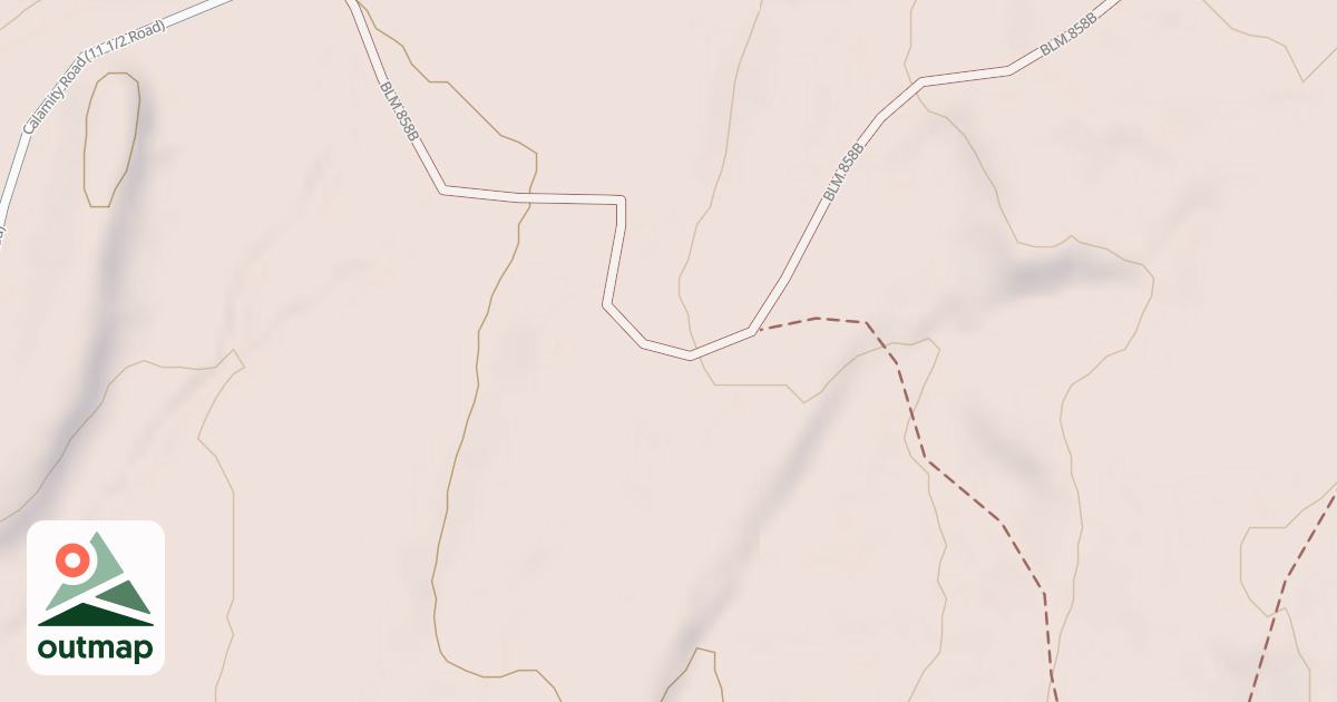 Map of BLM National GTLF Public Motorized Roads 99140dbb-c9e9-4618-beae-503a14026b1d