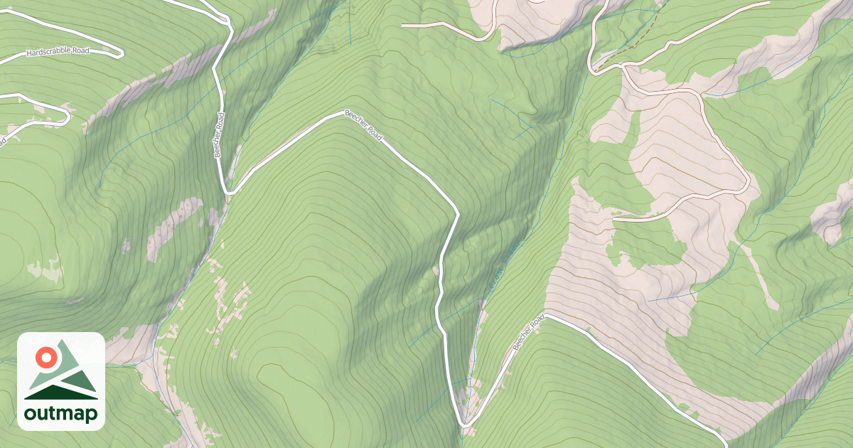 Map of BEECHER