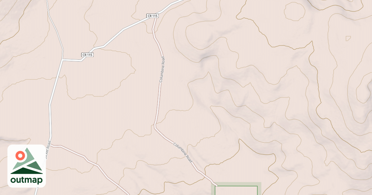 Map of COLUMBINE