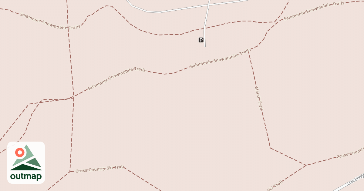 Map of Marsh Trail