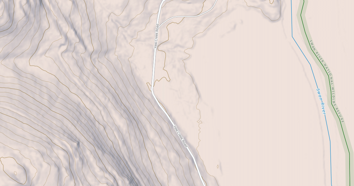 Map preview of YEW CREEK
