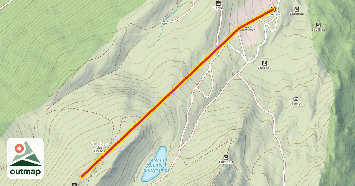 Map of Incarnes