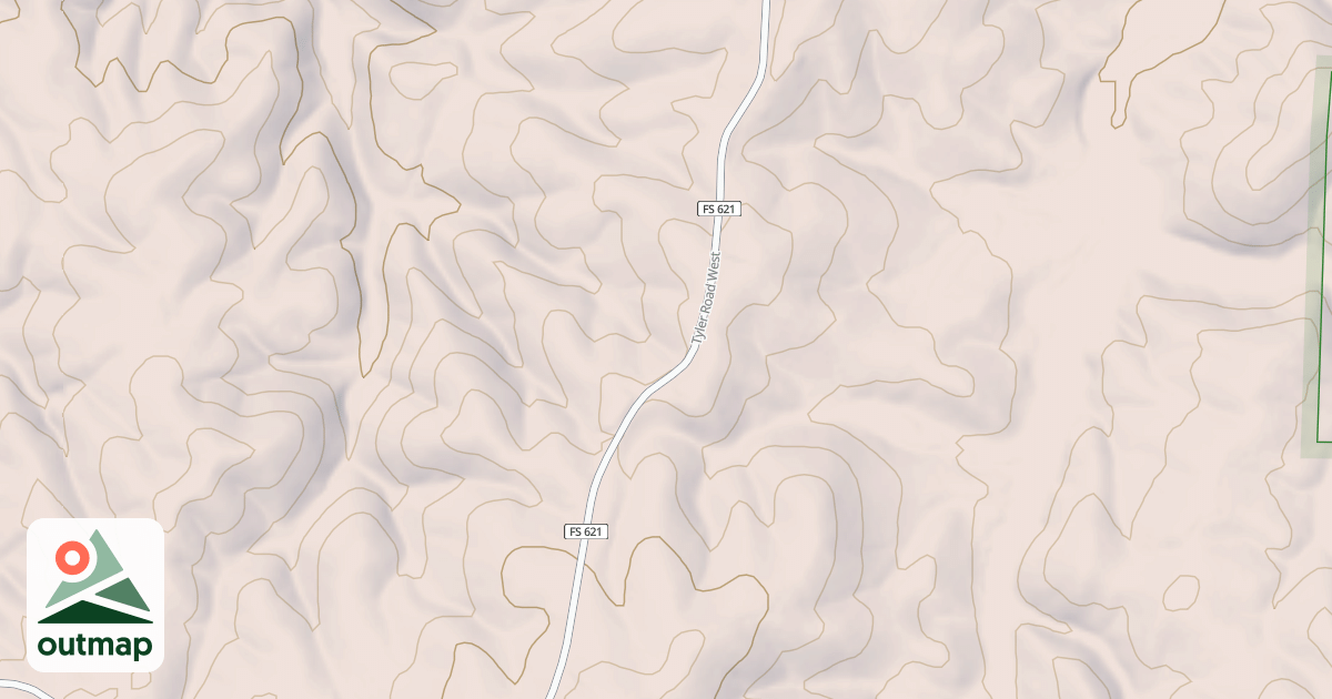 Map of TYLER WEST