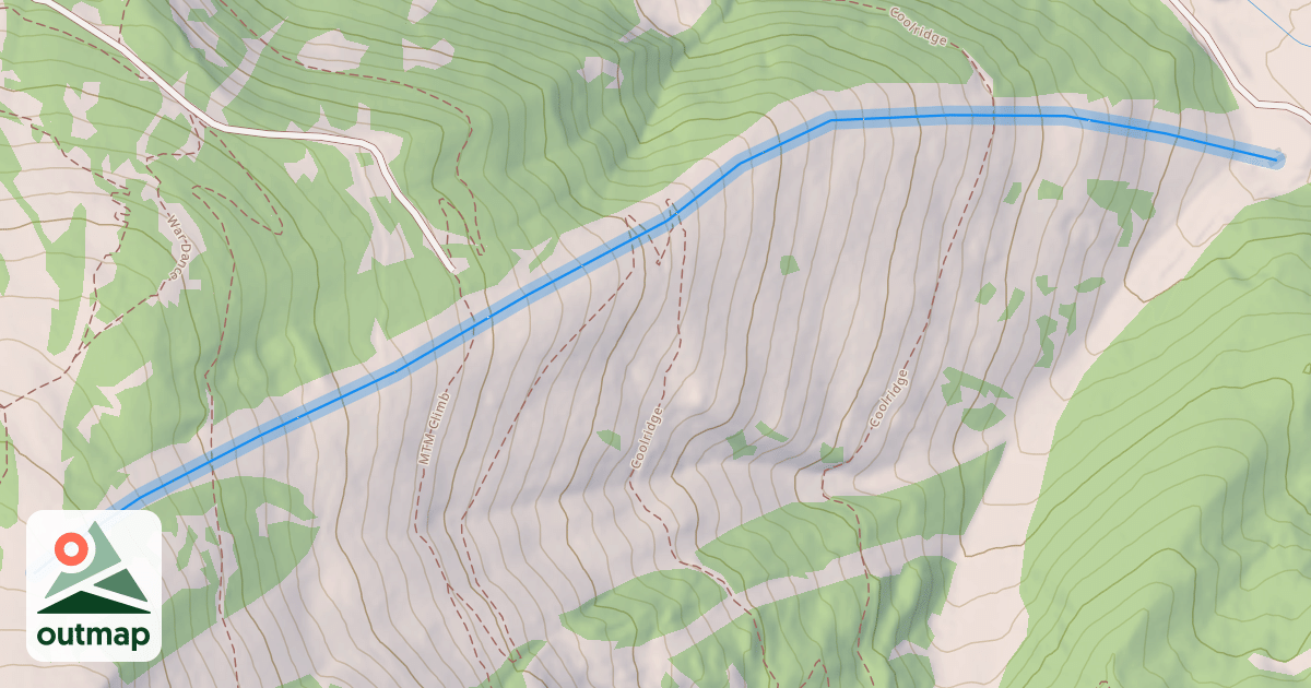 Map of Elk Park Ridge
