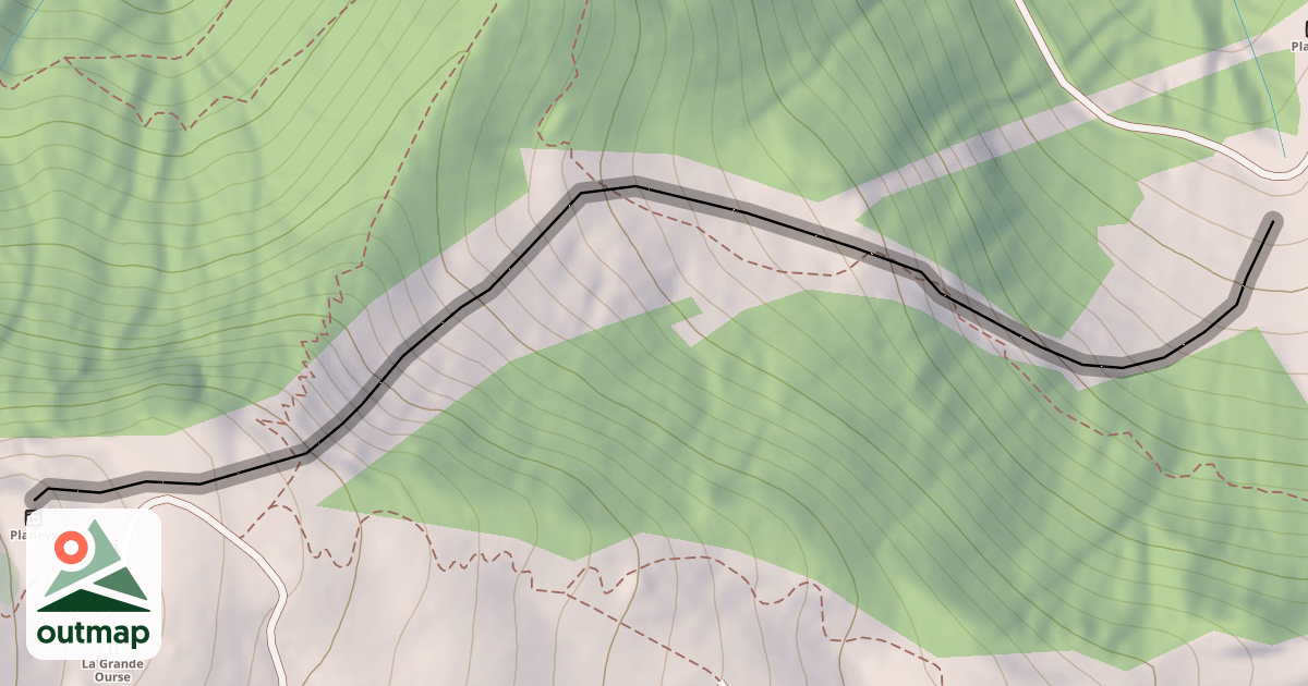 Map of Bouquetin