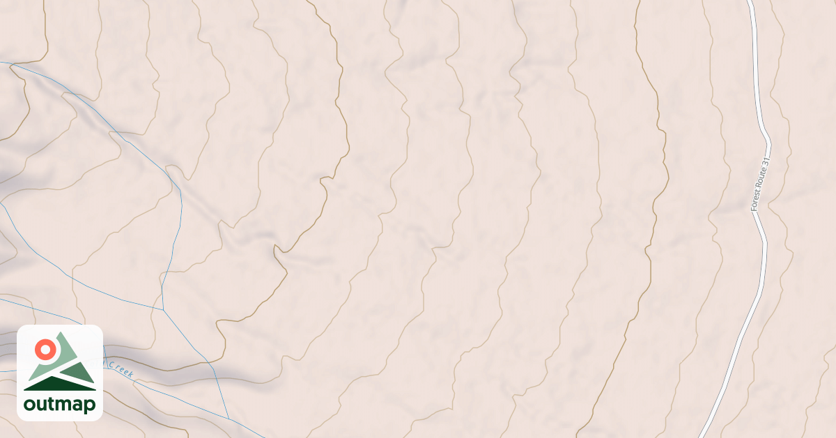 Map of ASH CR FALLS