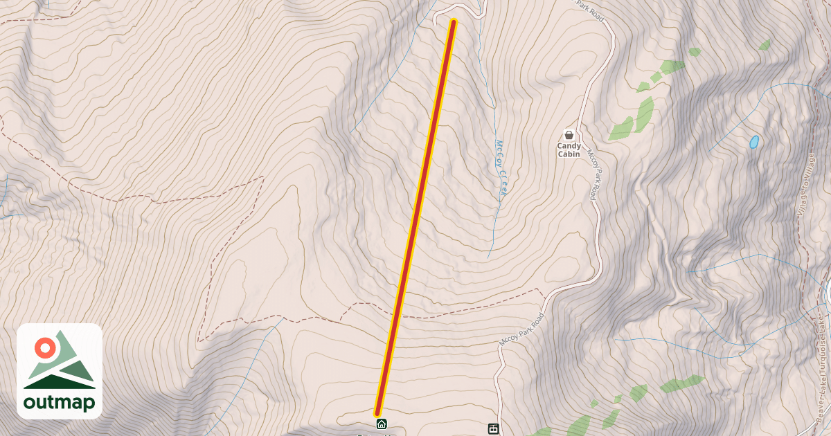 Map of Mccoy Park Express Lift
