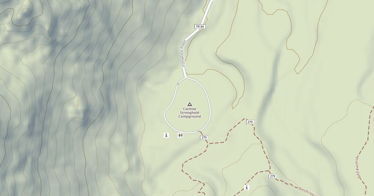 Map preview of COCHISE STRONGHOLD
