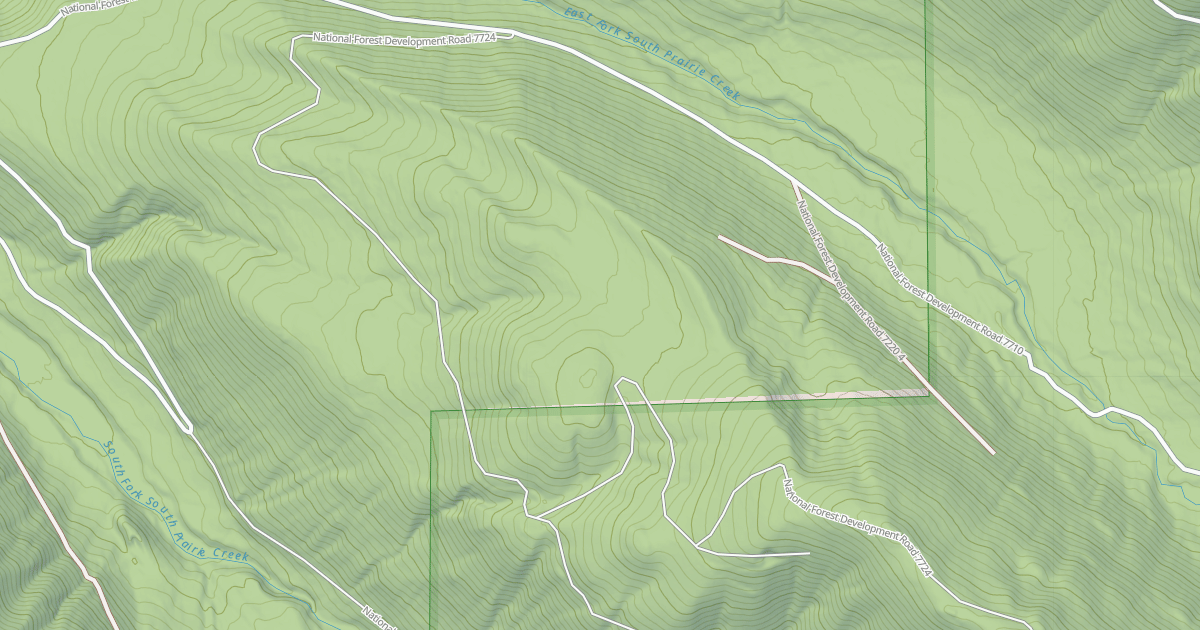 Map preview of PITCHER MOUNTAIN
